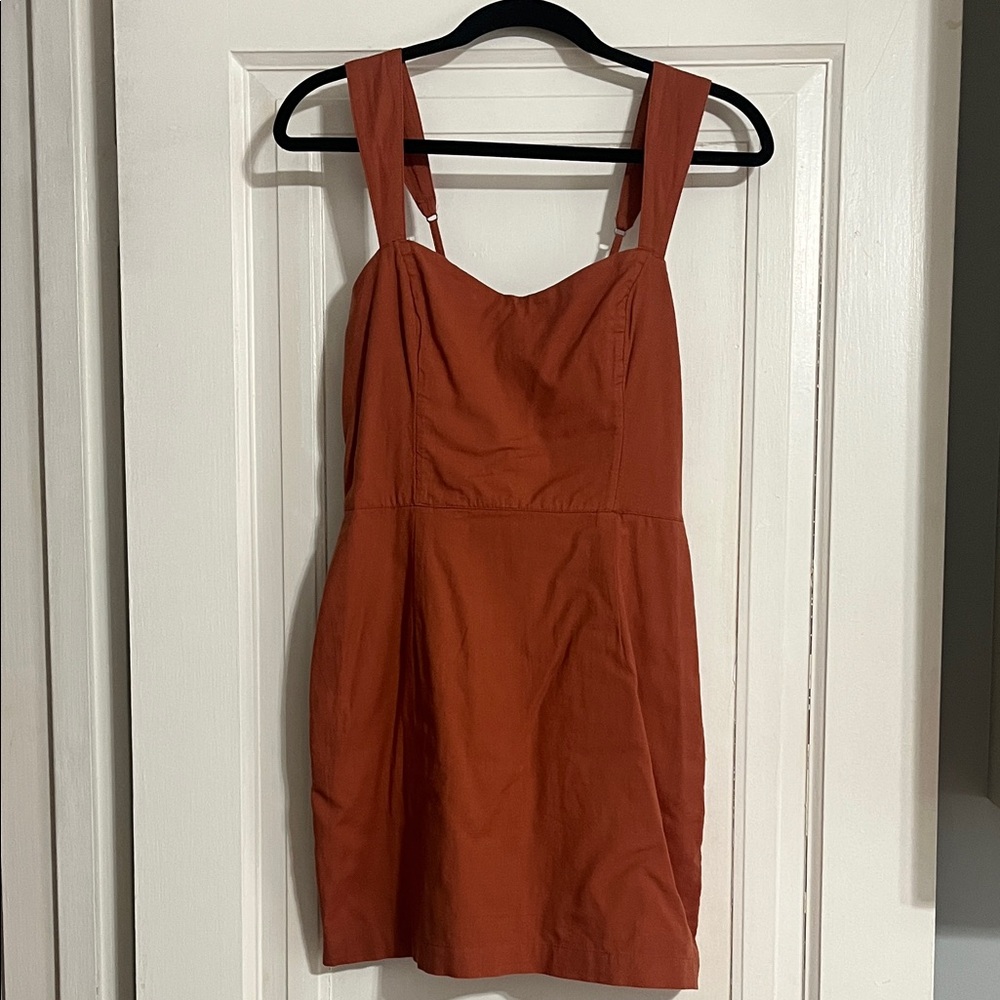 NWT | Abercrombie & Fitch Rust Mini Dress